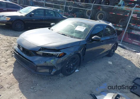 2025 Honda Civic Sport z USA, uszkodzony, nr VIN 2HGFE2F58SH596940